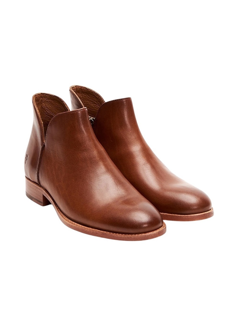 Frye Leather Women's Melissa Shootie Caramel Bootie Ankle Boot Size 8.5